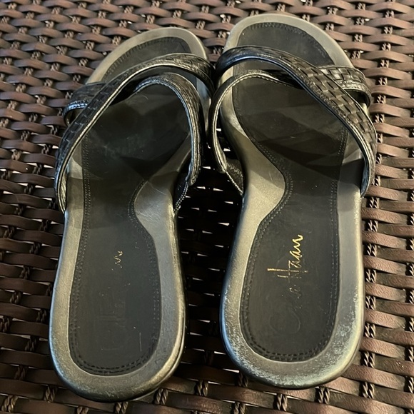 Cole Haan Nike Air black slip on sandals size 8 - Picture 7 of 12